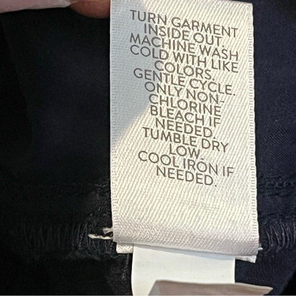 J. Jill Black Corduroy Straight Leg Pants - Picture 7 of 9